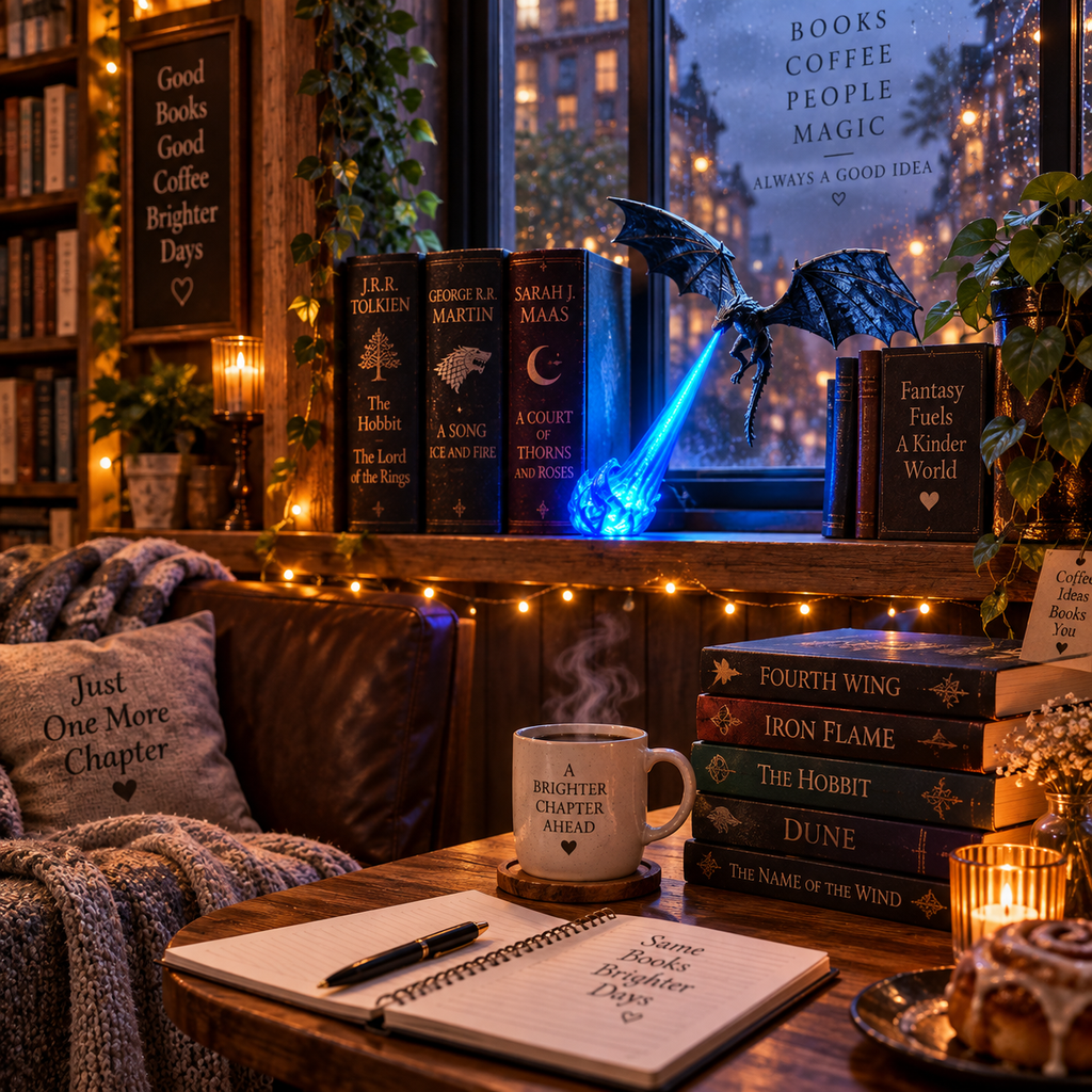 Fire Breathing Dragon Bookshelf Light – 3D Printed Halloween Decor