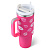 40oz Insulated Stainless Steel Tumbler with Handle & Straw – Leakproof Travel Cup