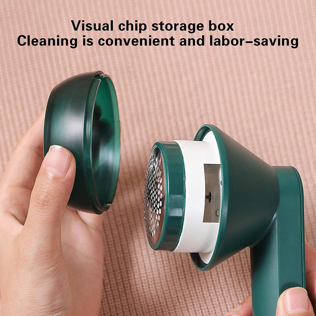 Rechargeable lint remover with honeycomb mesh
