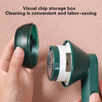 Rechargeable lint remover with honeycomb mesh