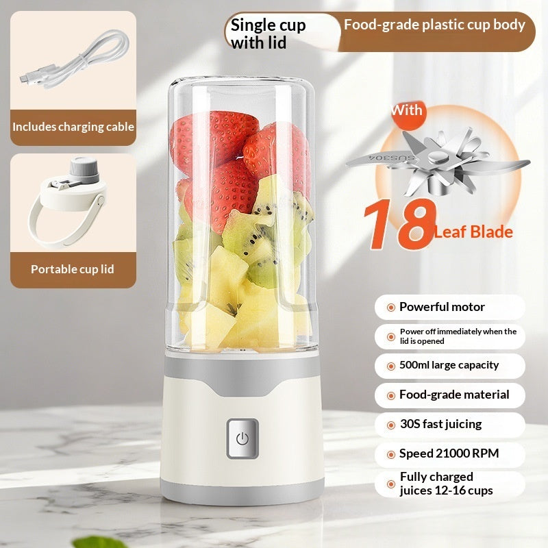 Portable blender cup for smoothies