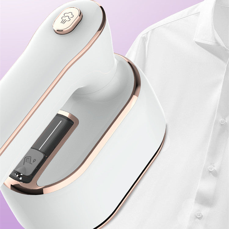 Handheld garment steamer for shirts, dresses, and delicate fabrics