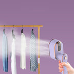 Portable Rotating Steam Iron for quick wrinkle removal at home and travel