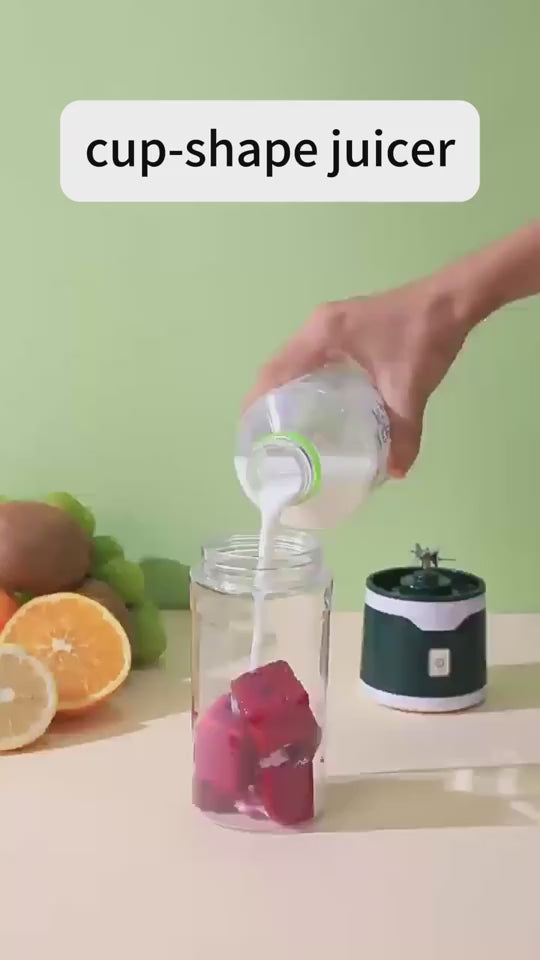 USB rechargeable blender demo