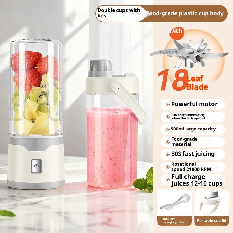 USB rechargeable juice blender