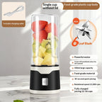 USB smoothie maker for fresh drinks